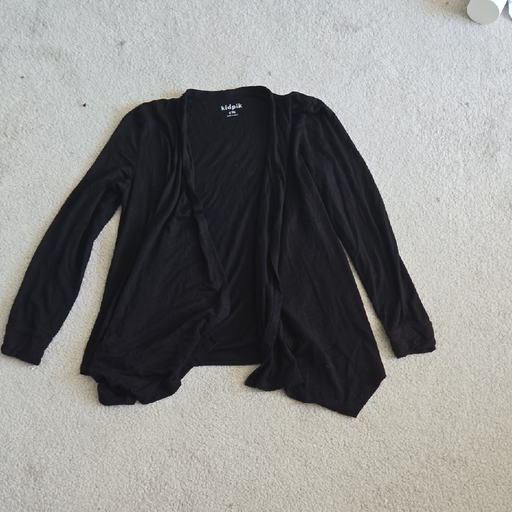 ☆ Simple Black Cardigan (Kids) ☆